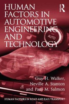 Hardcover Human Factors in Automotive Engineering and Technology Book