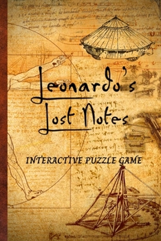 Paperback Leonardo's Lost Notes: Interactive Puzzle Game Book