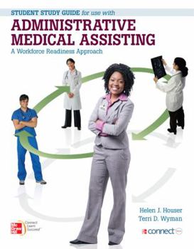 Paperback Administrative Medical Assisting: A Workforce Readiness Approach: Student Study Guide Book