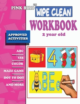Paperback wipe clean workbook 2 year old: Write-On Wipe-Off Fun to Learn Activity Books Book