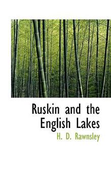 Paperback Ruskin and the English Lakes Book