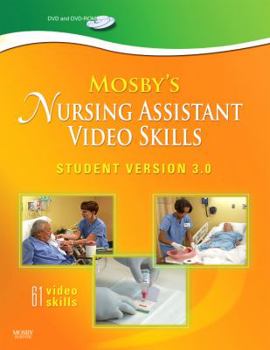 Hardcover Mosby's Nursing Assistant Video Skills - Student Version DVD 3.0 Book