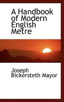 Paperback A Handbook of Modern English Metre Book