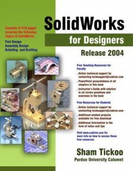 Paperback SolidWorks for Designers Release 2004 Book