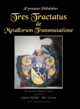 Hardcover Tres Tractatus de Metallorum Transmutatione [Italian] Book