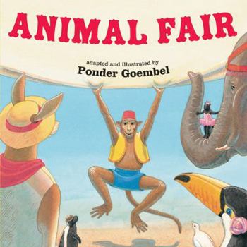 Hardcover Animal Fair Book