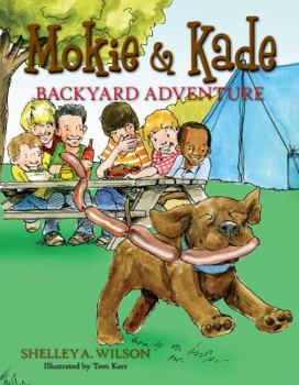 Paperback Mokie & Kade Backyard Adventure Book