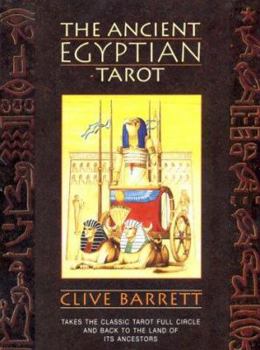 Paperback The Ancient Egyptian Tarot Book