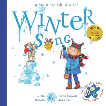 Paperback Winter Song: A Day In The Life Of A Kid Book