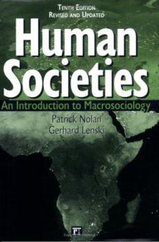 Paperback Human Societies, 10th Edition Book