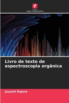 Paperback Livro de texto de espectroscopia orgânica [Portuguese] Book