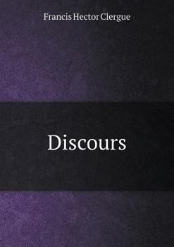 Paperback Discours [French] Book