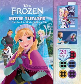 Hardcover Disney Frozen: Movie Theater Storybook & Movie Projector, Volume 1 Book