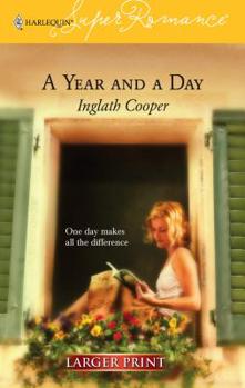 Mass Market Paperback A Year and a Day [Large Print] Book