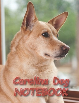Carolina Dog NOTEBOOK: Notebooks and Journals 110 pages (8.5"x11")