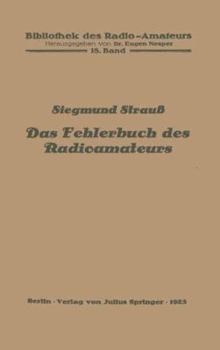 Paperback Das Fehlerbuch Des Radioamateurs [German] Book