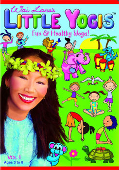 DVD Wai Lana's Little Yogis Vol. 1 Book