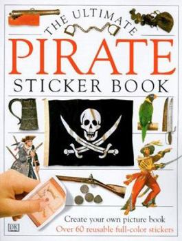 Paperback Ultimate Sticker Book: Pirate Book
