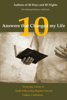 Paperback 10 Answers That Changed My Life Book