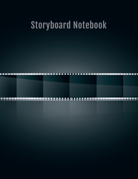 Paperback Storyboard Notebook: animation Storyboard for tumbler Book