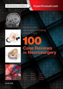 Paperback 100 Case Reviews in Neurosurgery Book