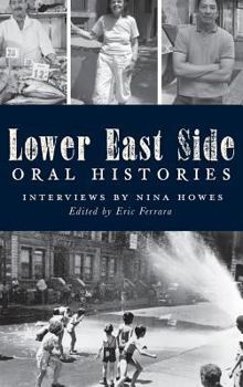 Hardcover Lower East Side Oral Histories Book