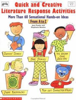 Paperback Quick and Creative Literature Response Activities (Grades K-3) Book