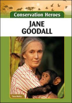 Library Binding Jane Goodall Book