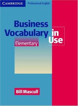 Paperback Business Vocabulary in Use: Elementary Book