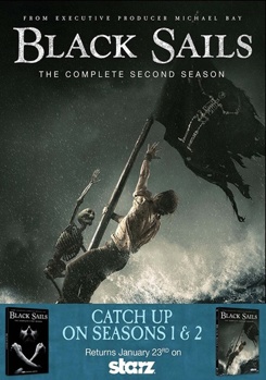 DVD Black Sails: Seasons 1 & 2 Book