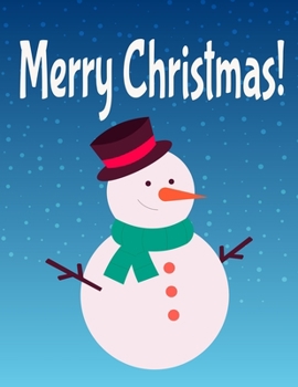 Paperback Merry Christmas!: Easy and Cute Christmas Holiday Coloring Designs for Children Book