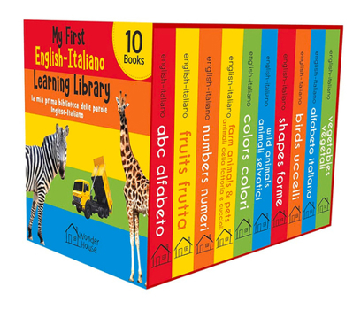Misc. My First English-Italiano Learning Library (La MIA Prima Biblioteca Delle Parole Inglese-Italiano): Boxset of 10 English - Italian Board Books [Italian] Book