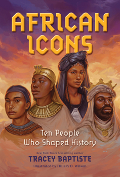 Hardcover African Icons: Ten People Who Shaped History Book