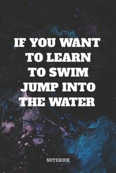 Paperback Notebook: Swimming Sport Training Planner / Organizer / Lined Notebook (6" x 9") Book