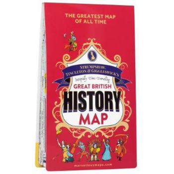 Map Great British History Map | ST&G | Gift Ideas | Historical map | Adventure | Trivia | (Marvellous Maps) Book