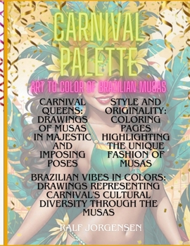 Paperback Coloring book - Carnival Palette Book