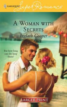 Mass Market Paperback A Woman with Secrets [Large Print] Book