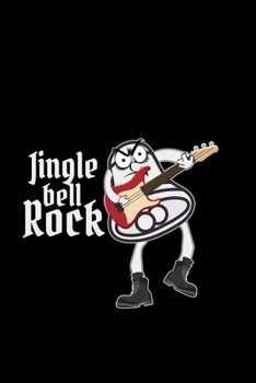 Paperback Jingle bell rock: 6x9 Christmas - blank with numbers paper - notebook - notes Book