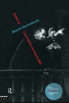 Hardcover Brecht Sourcebook Book