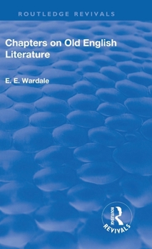 Hardcover Revival: Chapters on Old English Literature (1935) Book