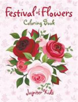 Paperback Festival of Flowers Coloring Book