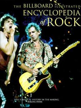 Hardcover Billboard Illustrated Encyclopedia of Rock Book