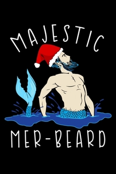 Paperback Majestic Mer Beard: Notebook Wide Rule Book