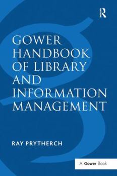 Paperback Gower Handbook of Library and Information Management Book