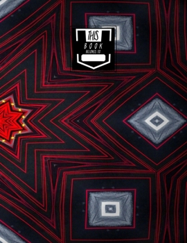 Guitar Tab Notebook: Pinstripes - Blank Guitar Tablature, Large Notebook