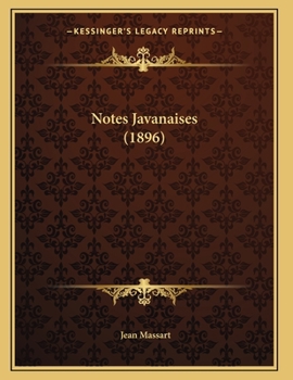 Paperback Notes Javanaises (1896) [French] Book