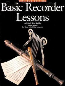 Paperback Basic Recorder Lessons - Omnibus Edition: For Group or Individual Instruction Book