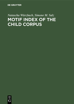 Hardcover Motif Index of the Child Corpus Book