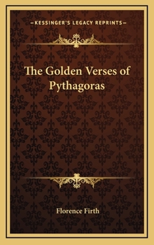 Hardcover The Golden Verses of Pythagoras Book