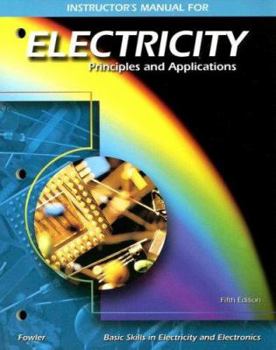 Paperback Instructor's Manual for Electricity: Principles and Applications Book